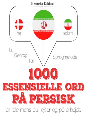 cover image of 1000 essentielle ord på persisk